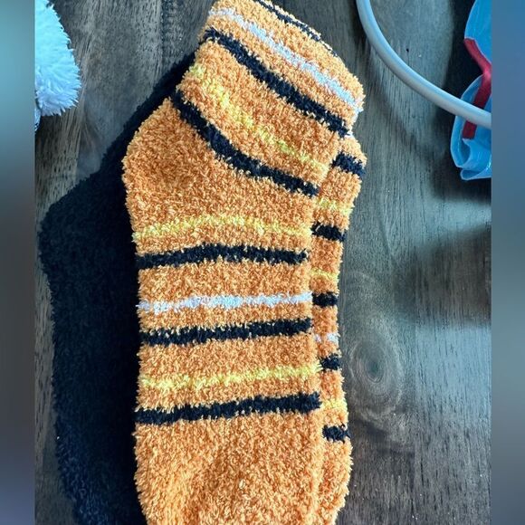 NWT Women’s Halloween Socks - Pumpkins Orange Black - One Size - Picture 7 of 11